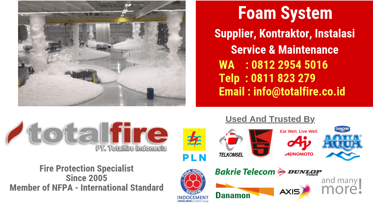 Foam System fire suppression system indonesia