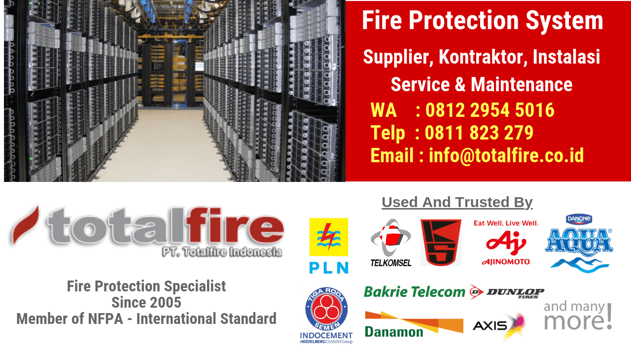 data center fire protection system