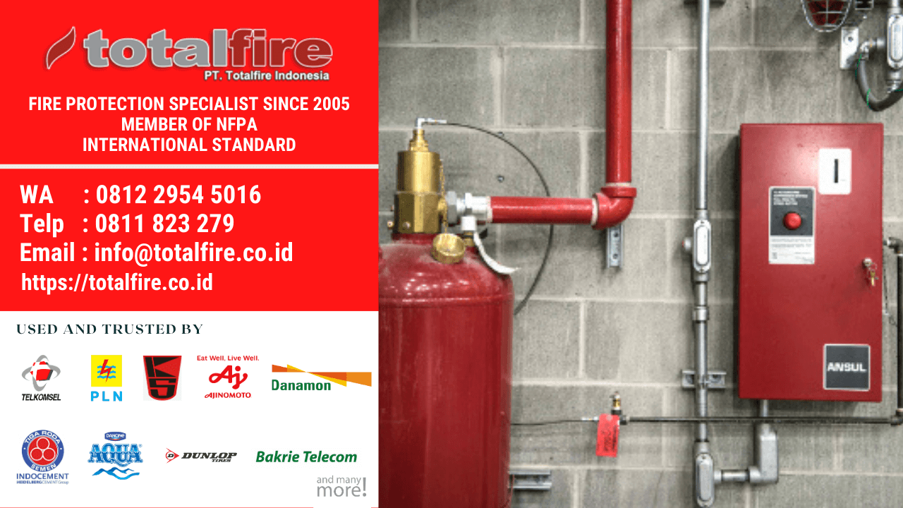 Tujuan proteksi kebakaran di pabrik gudang bank data center