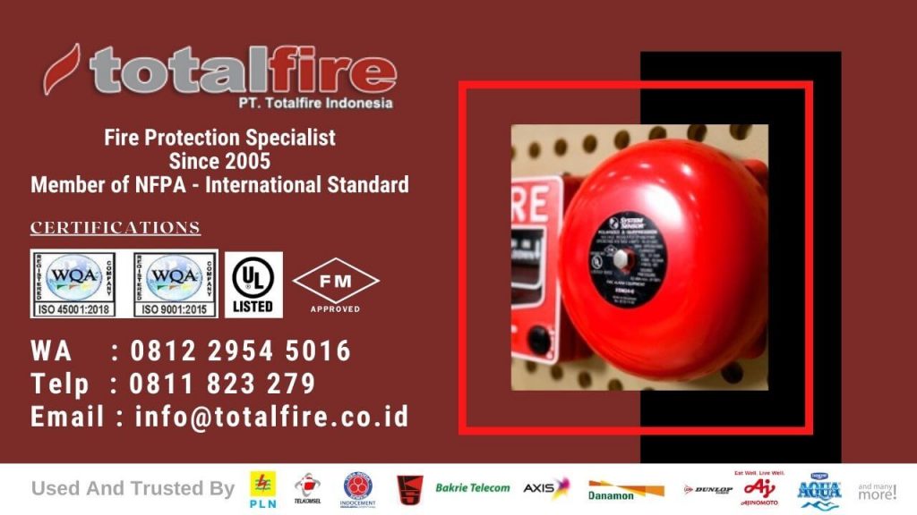 Biaya Instalasi Fire Alarm di Hotel Gedung Pabrik Gudang
