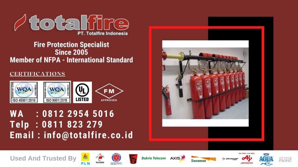 Data Center Fire Suppression System contractor indonesia