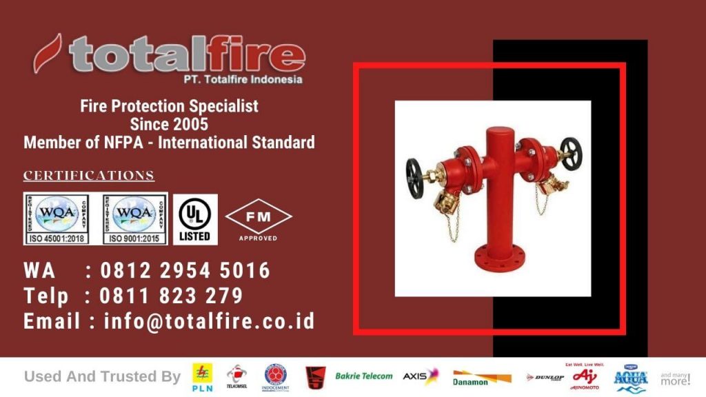 Jual Hidran air harga grosir pemasangan instalasi fire hydrant