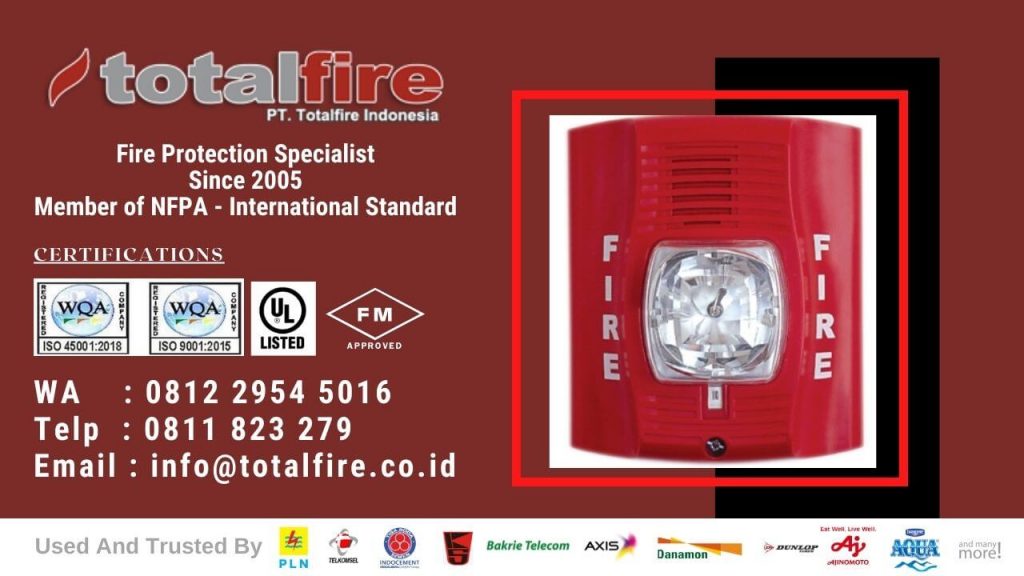 Alarm Kebakaran Jenis Full Addressable System untuk Bangunan