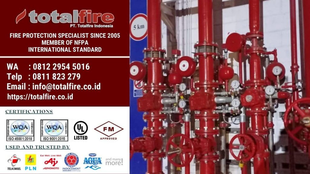 kontraktor fire suppression system viking fm200 pabrik data center
