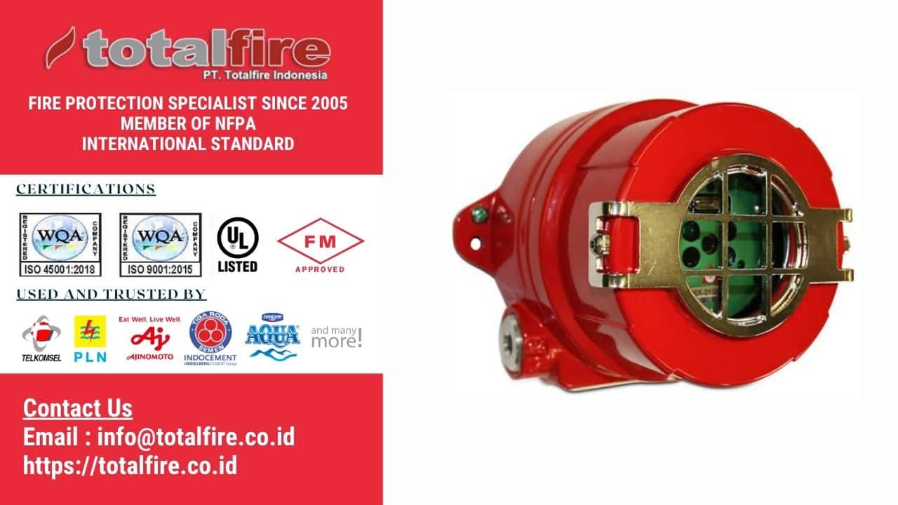 Detektor Api, Solusi Paling Akurat untuk Kebakaran - PT Totalfire Indonesia
