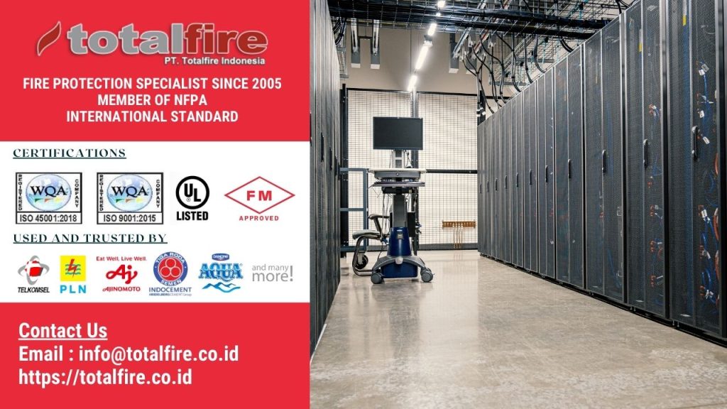 FM200 di Data Center Sebagai Fire Protection