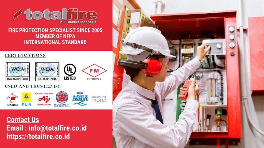 kontraktor fire fighting indonesia untuk data center bank hotel pabrik
