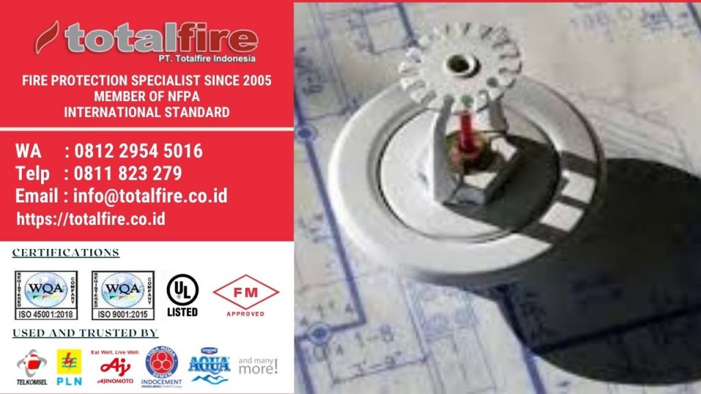 deluge fire sprinkler system sistem kepala sprinkler terbuka