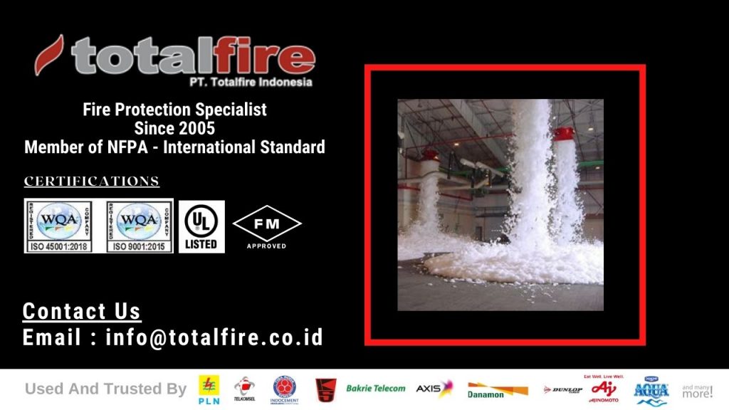 Jasa Konsultan Instalasi Sistem Pemadam Kebakaran Busa