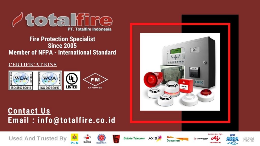 sistem detektor asap Jenis smoke detector instalasi detektor kebakaran