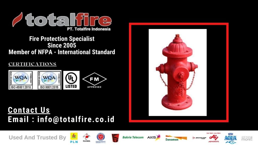 Distributor Fire Hydrant Instalasi Hidran Air