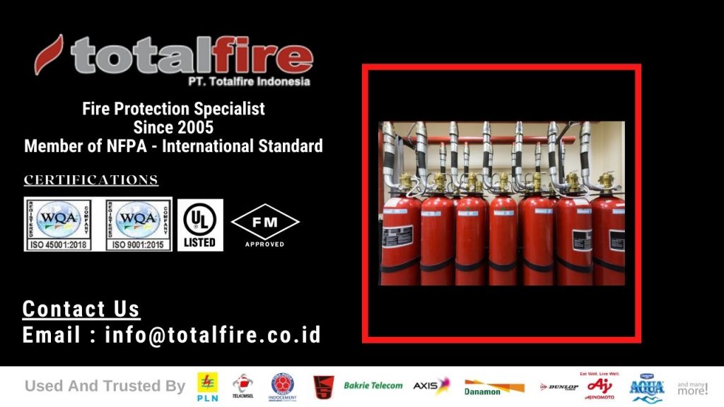 Gaseous Fire Suppression System FM200 Novec Viking