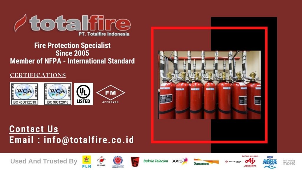 Total Flooding Agent fm200 novec fire protection system