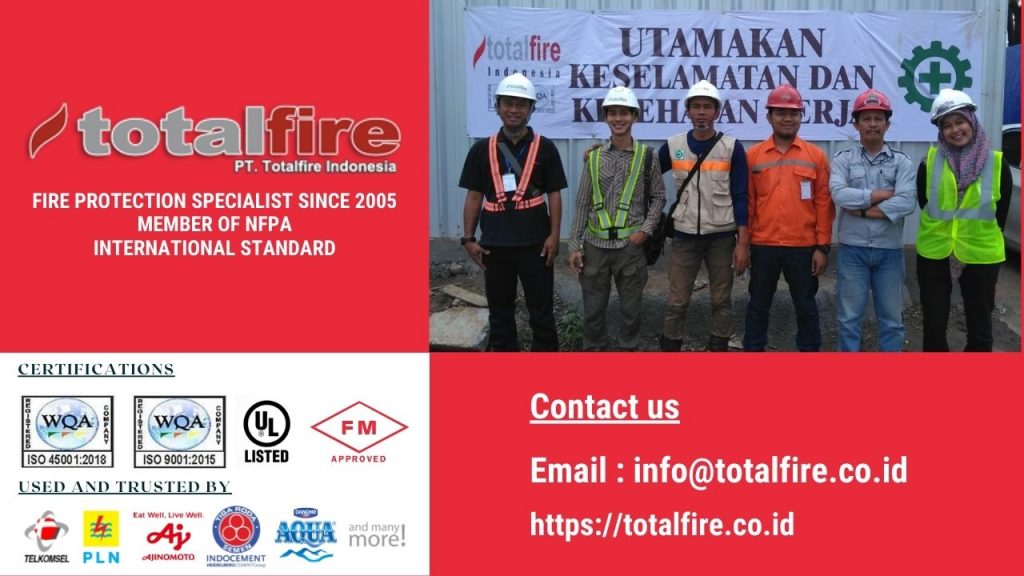 SOP proteksi kebakaran pabrik gudang kantor