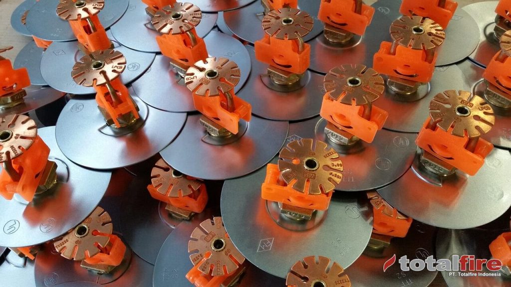 Radius sprinkler kebakaran