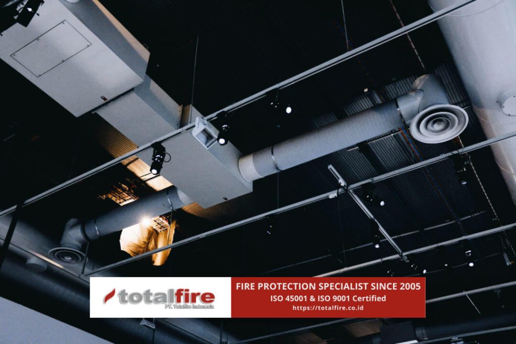 instalasi sistem deteksi kebakaran gas detection