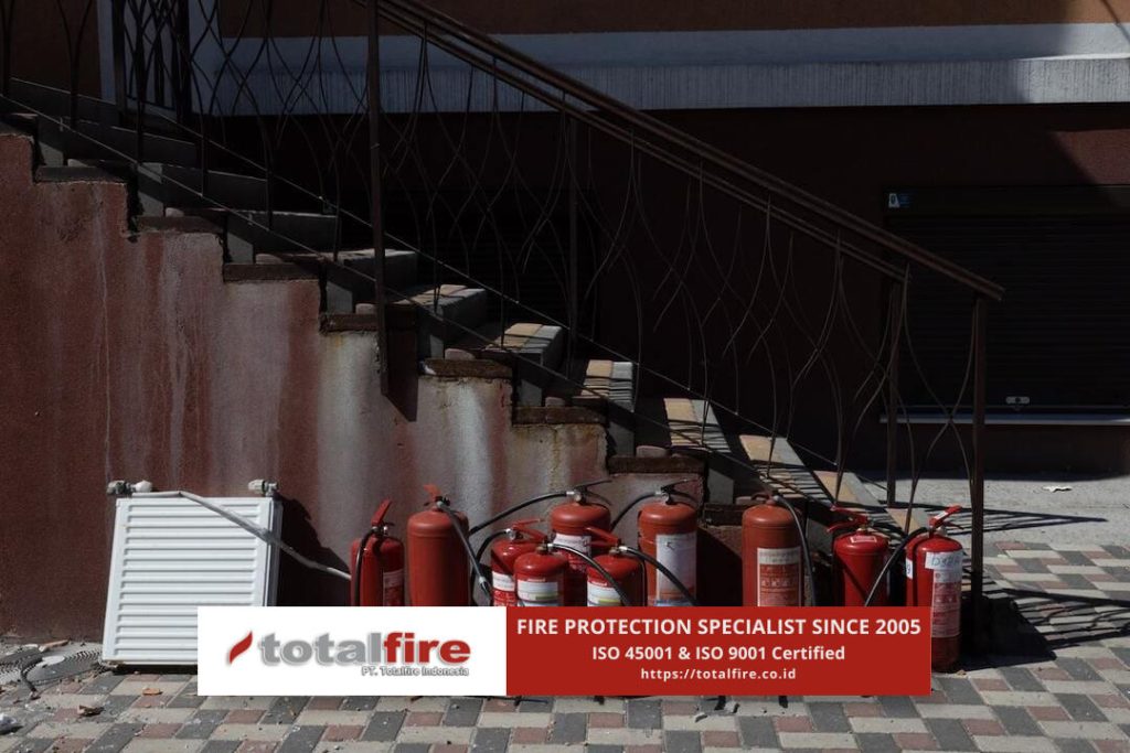 Instalasi Sistem Pemadam Kebakaran Tanpa Air
