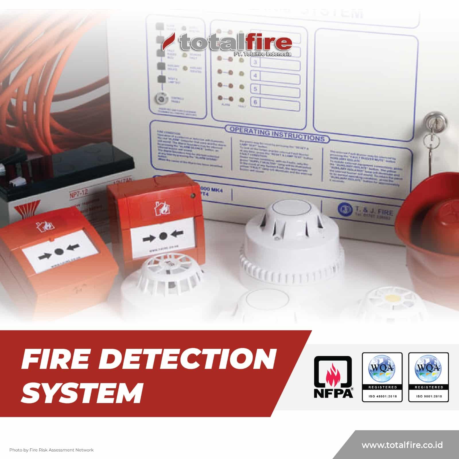 Pengertian, Jenis, Dan Cara Kerja Sensor Api - PT Totalfire Indonesia