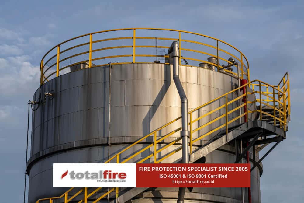 sistem proteksi kebakaran oil company