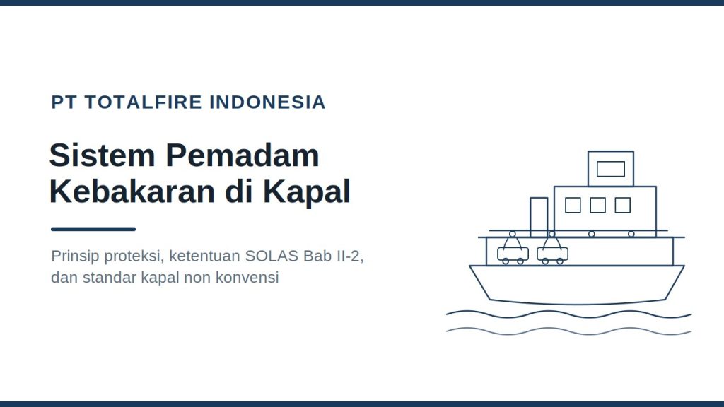 sistem pemadam kebakaran di kapal laut