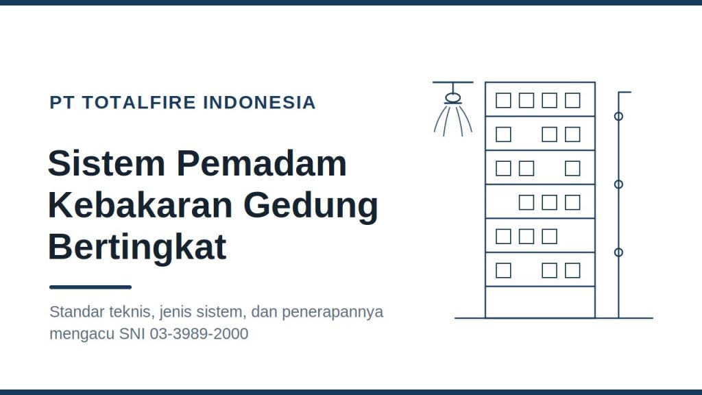 Sistem Pemadam Kebakaran Gedung Bertingkat: Standar Teknis SNI